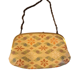 Vintage Purse Small Twist Closure Chain Crossbody